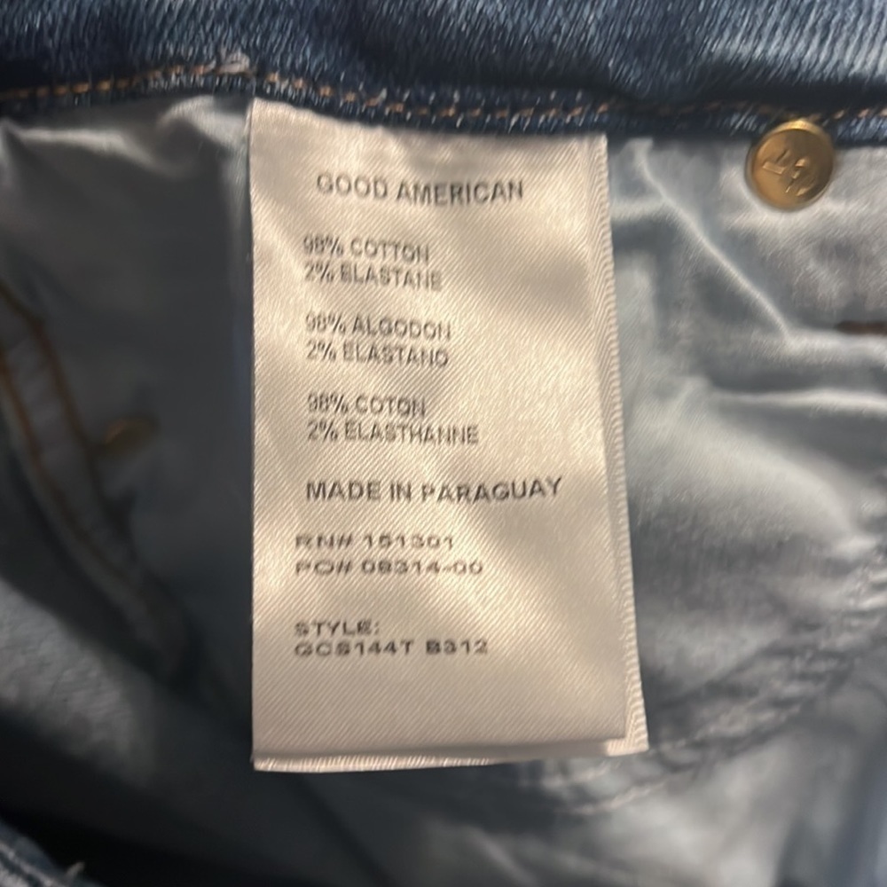GOOD AMERICAN Distressed Jeans in Medium Wash Size 8/29 - Picture 14 of 16